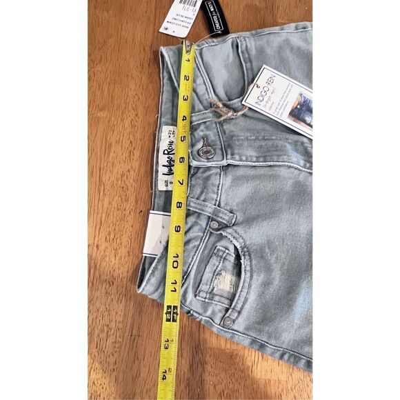 INDIGO-REIN MOM FIT DISTRESSED JEANS SIZE 0 W32 L27 P1-271 NEW - Picture 8 of 12